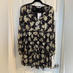 Zara Dress w/ Floral Detail